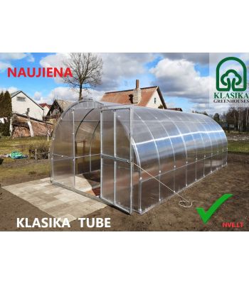 Lietuviškas šiltnamis KLASIKA TUBE 3x4m' (12 m²) (profilis 20x20)
