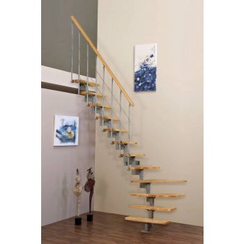 Moduliniai laiptai Style (bukas) 75x165