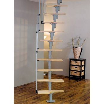 Moduliniai laiptai Twister (beržas) 63x130