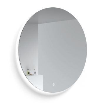 Round 100cm, Apvalus veidrodis su apšvietimu, liečiamas sensorius, IP44