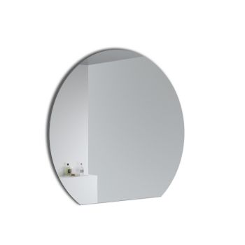 Semiround 100cm,  Pusapvalis veidrodis su galiniu LED apšvietimu, IP44