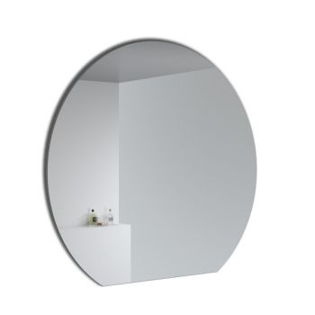 Semiround 120cm,  Pusapvalis veidrodis su galiniu LED apšvietimu, IP44