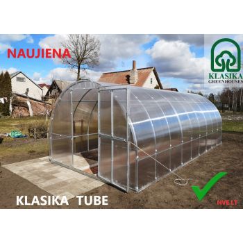 Lietuviškas šiltnamis KLASIKA TUBE 4mX3m (12 m²) (profilis 20x20)